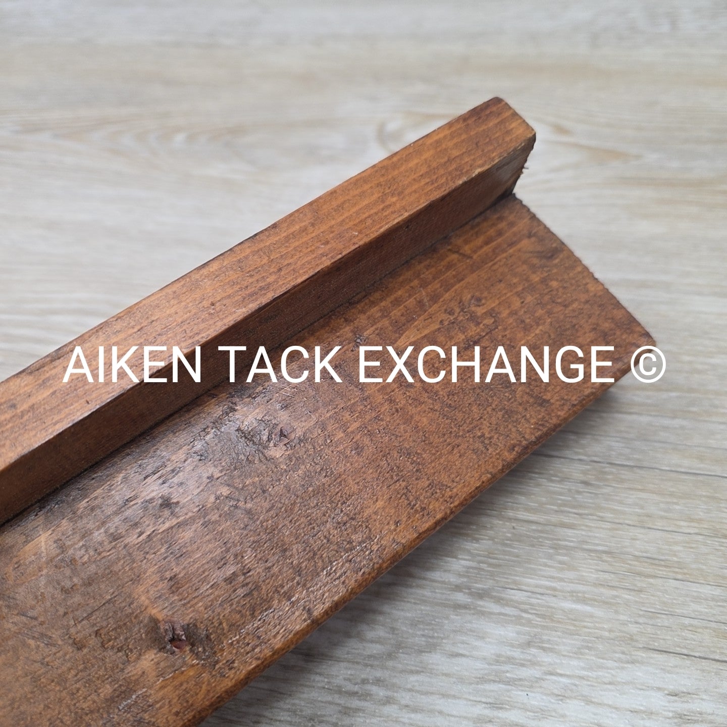 Wood Saddle Rack, 15.5" Long