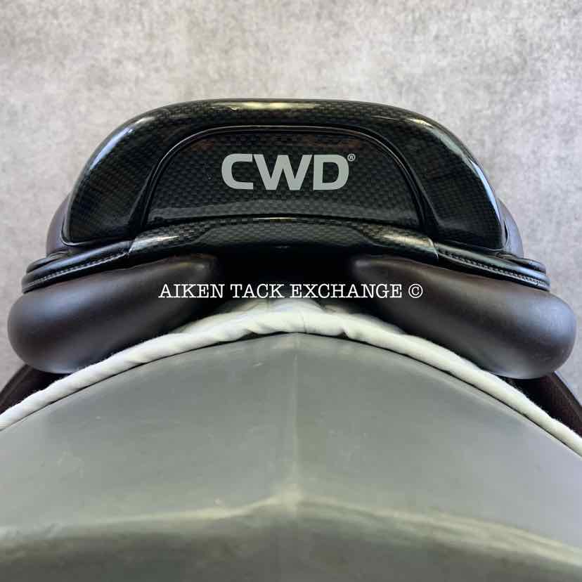 2020 CWD SE25 2GS Close Contact Jump Saddle, 17.5" Seat, 3C Flap, Medium Tree, Foam Panels