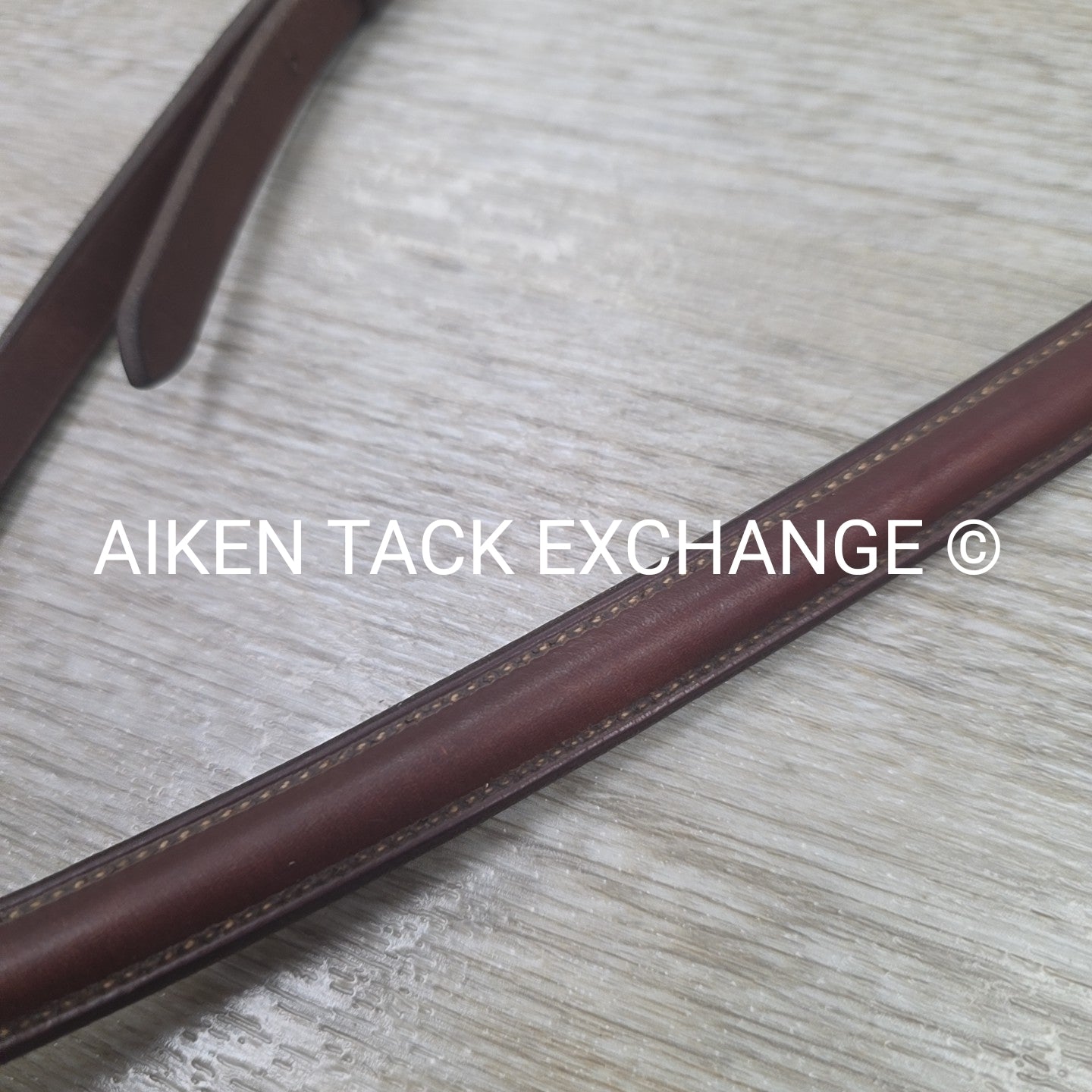 Bridleway Plain Raised Standing Martingale, Brown, Size Full