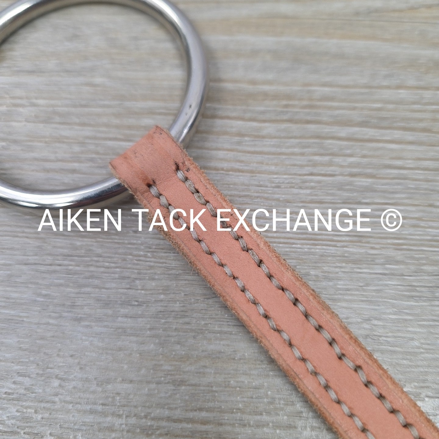 Straight Leather Loose Ring Bit 5"
