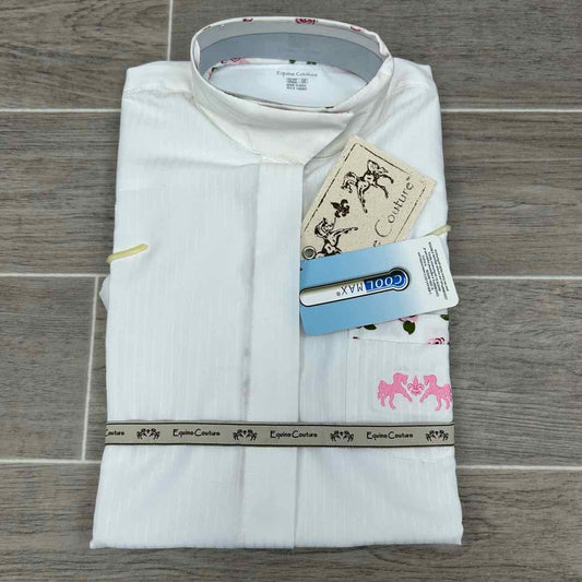 Equine Couture Bindia Long Sleeve Show Shirt, Size 8