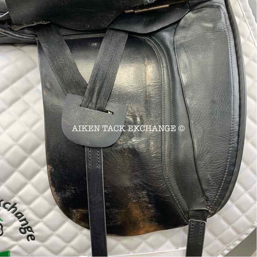 Talabartaria Art Horse Sucandi Dressage Saddle, 18.5" Seat, Medium Tree, Wool Flocked Panels