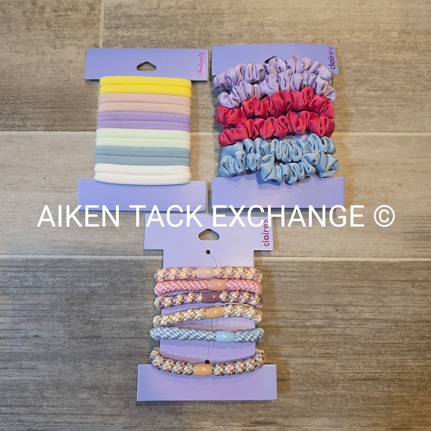 Claire's Hair Ties - Set of 3