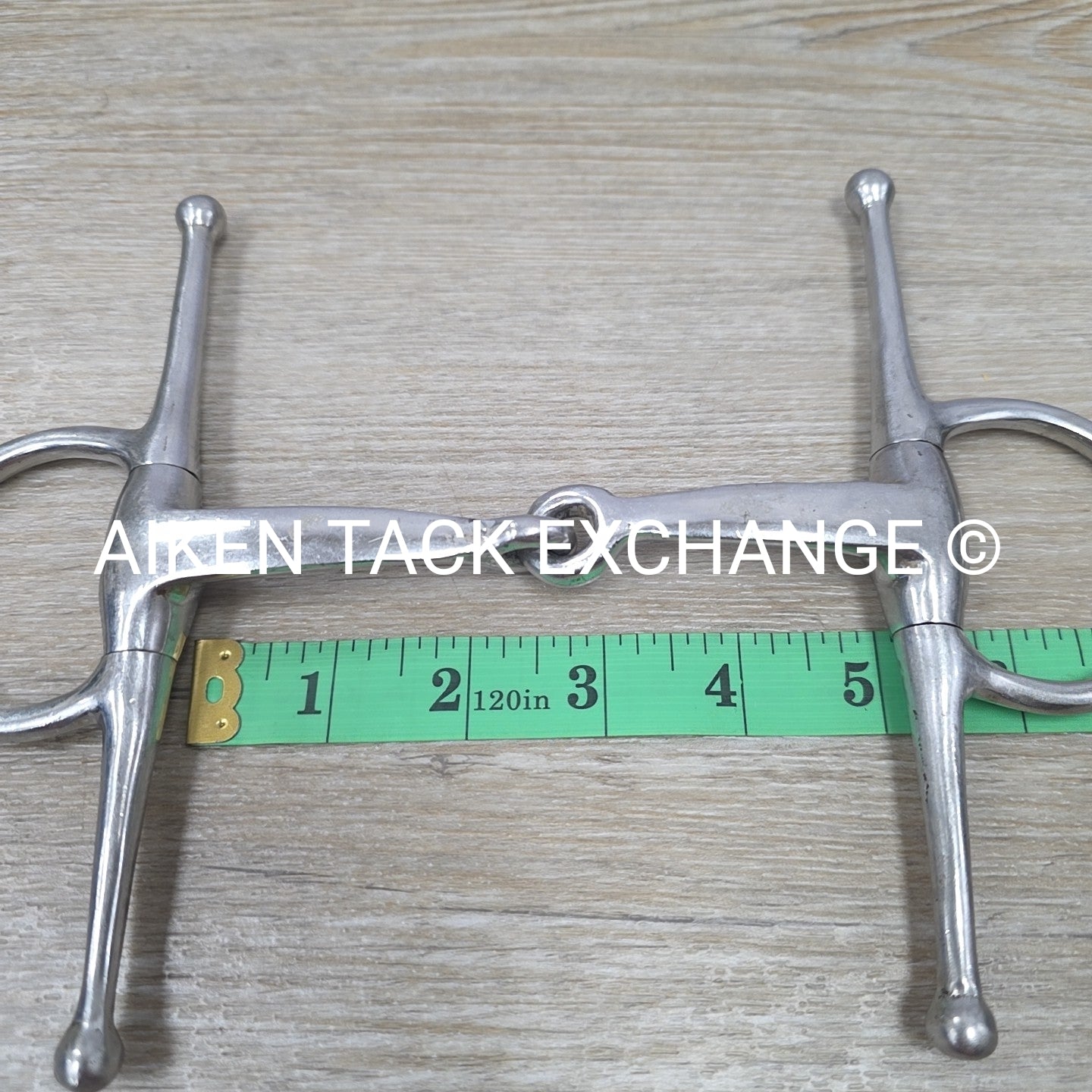 Single Joint Triangle Mouth Full Cheek Bit 5"