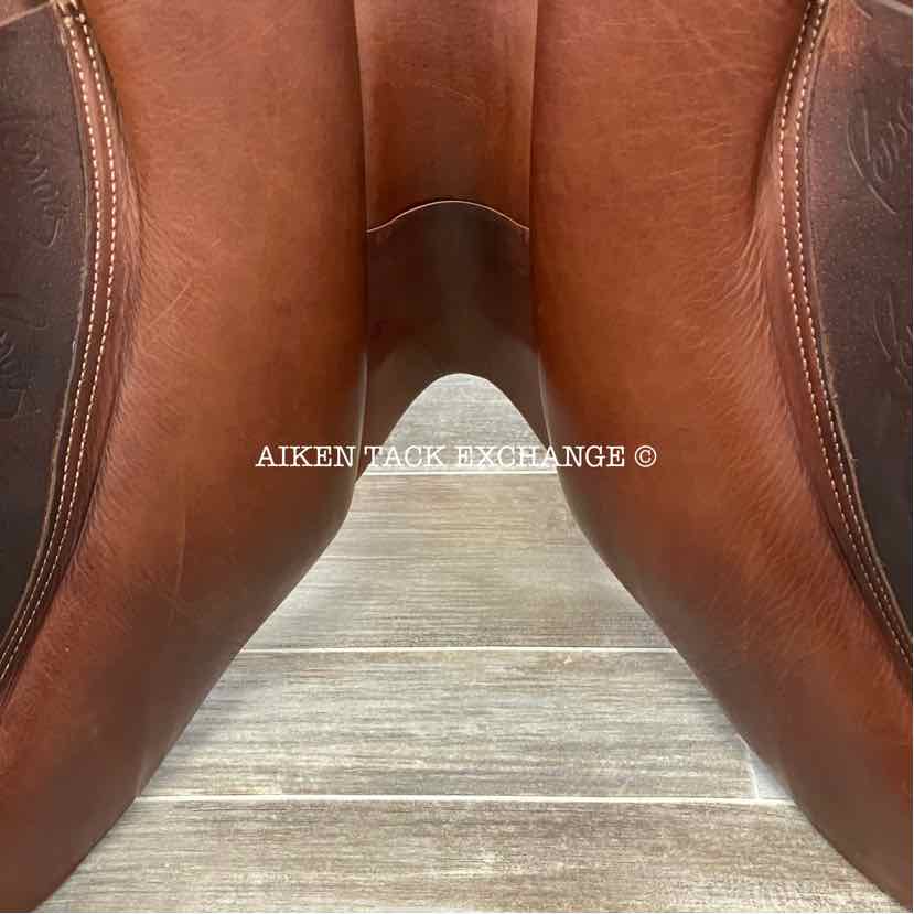 2019 Pessoa Gen-X3 Close Contact Jump Saddle, 17.5" Seat, Adjustable Tree - XCH Changeable Gullet, Foam Panels