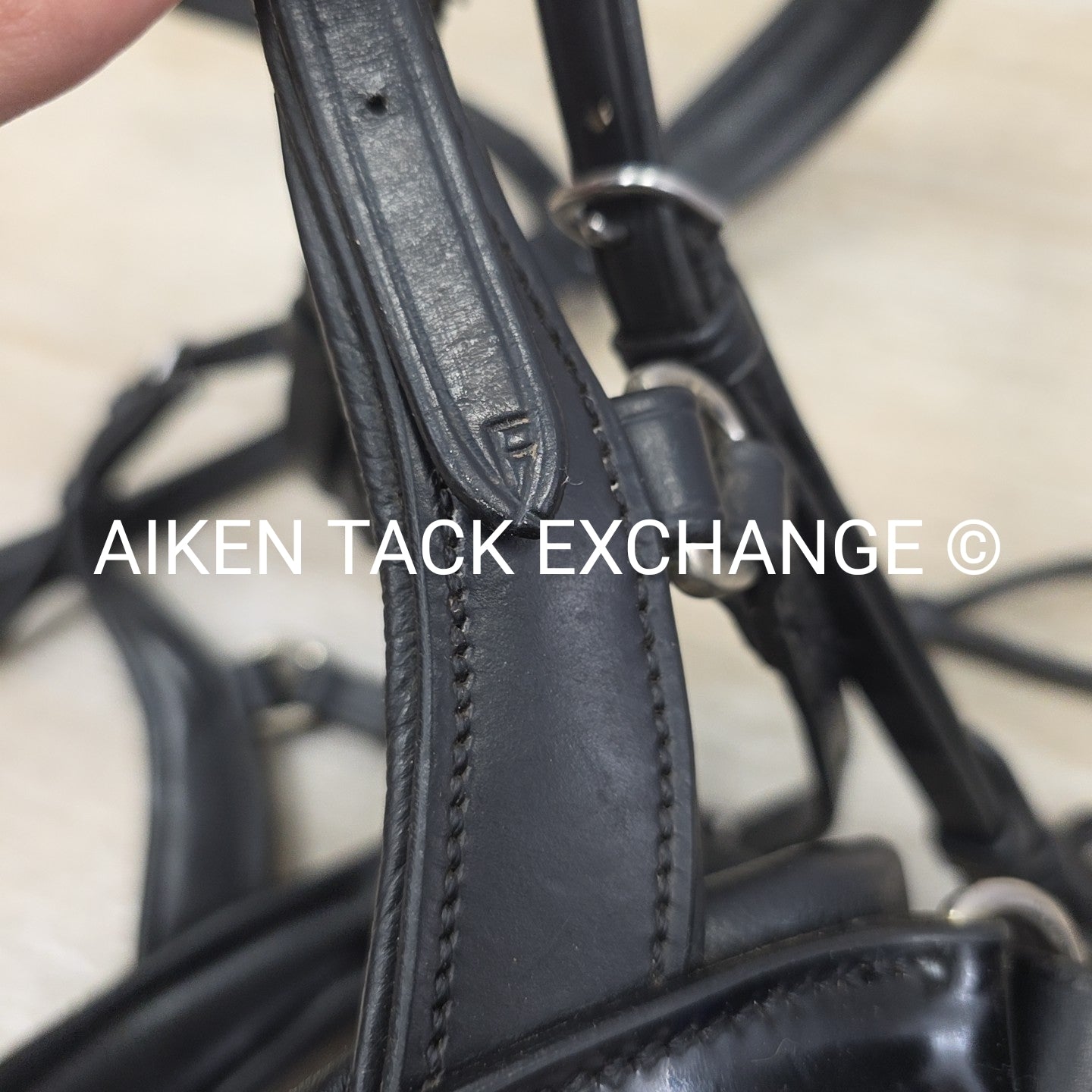 Tota Comfort System Double Weymouth Bridle with Matching Reins, Size Full with C