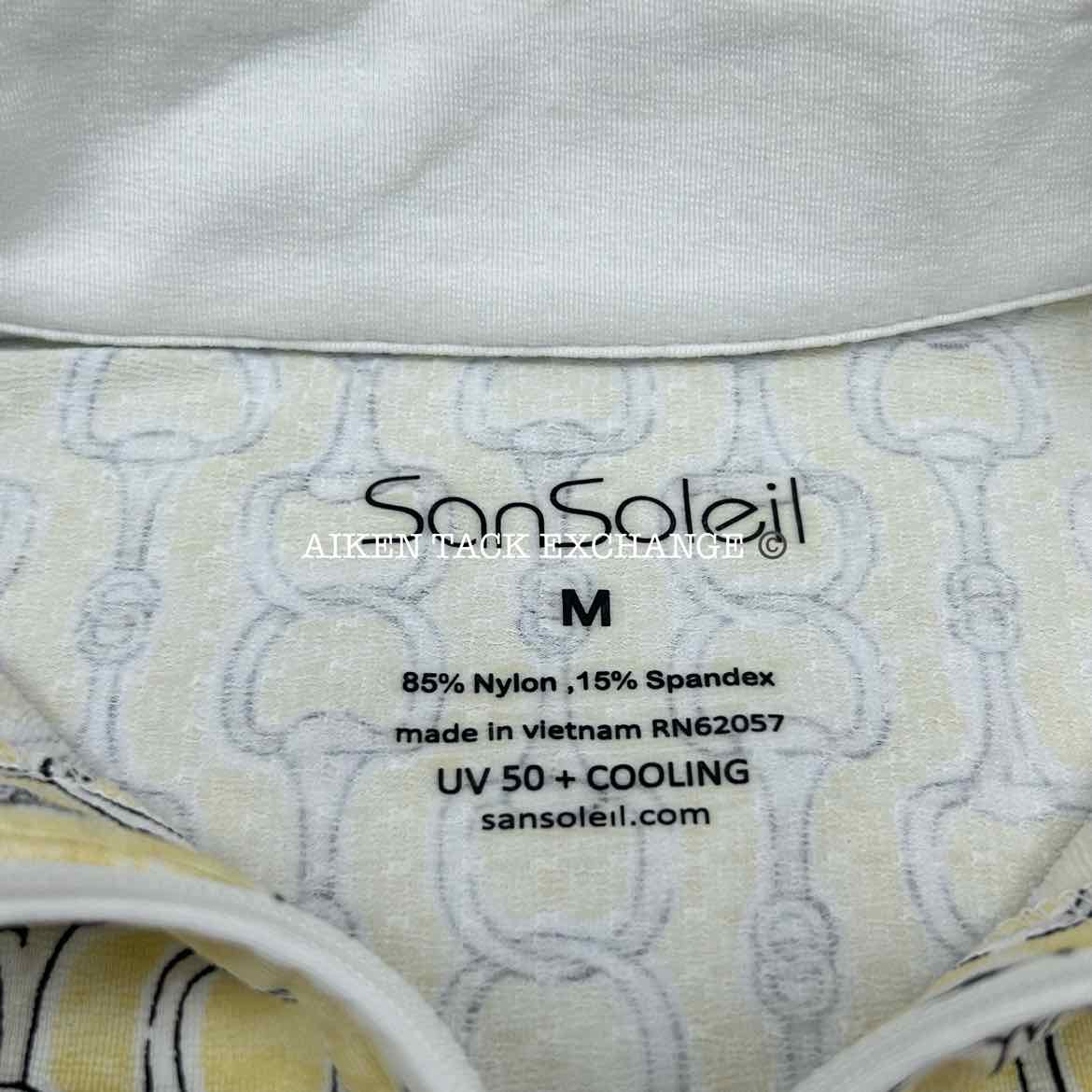San Soleil UV 50 Long Sleeve Sun Shirt, Size Medium