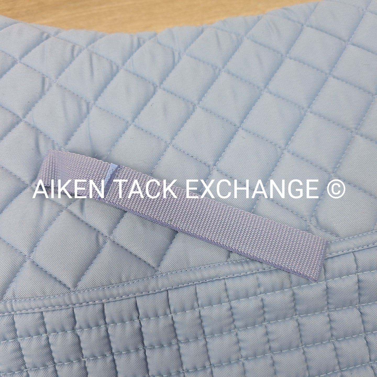 PRI Continental Double Back Dressage Saddle Pad, Cotton Quilt w/ Fleece Lining