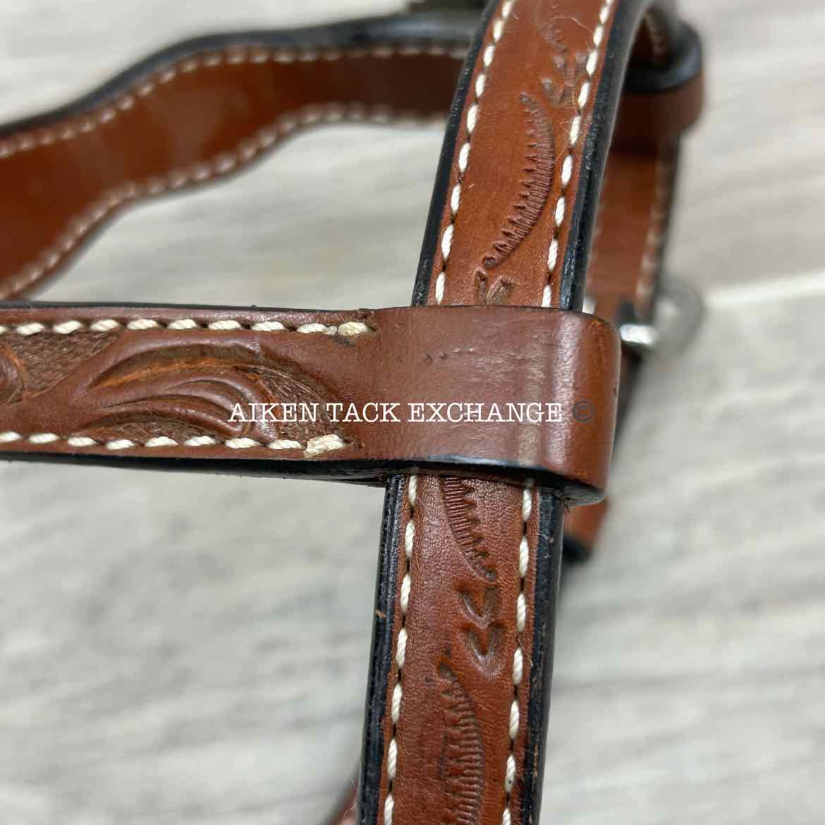 One Ear Western Headstall with Bling