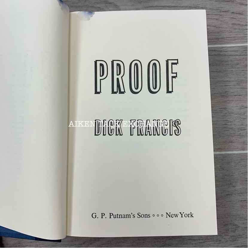 Proof by Dick Francis
