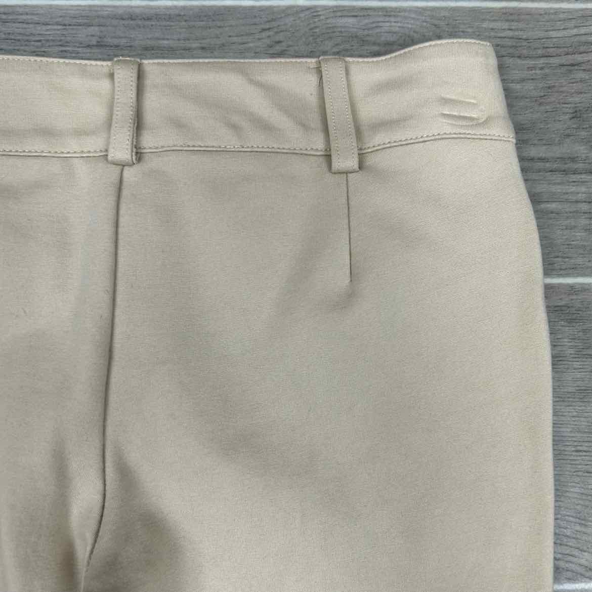 KAKI by Kathryn Hall Silicone Grip Knee Patch Breeches, Size 10