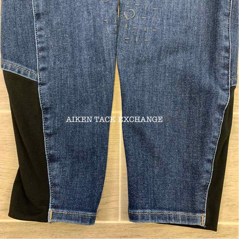 Cavallo Silicone Grip Full Seat Denim Breeches, Size 26