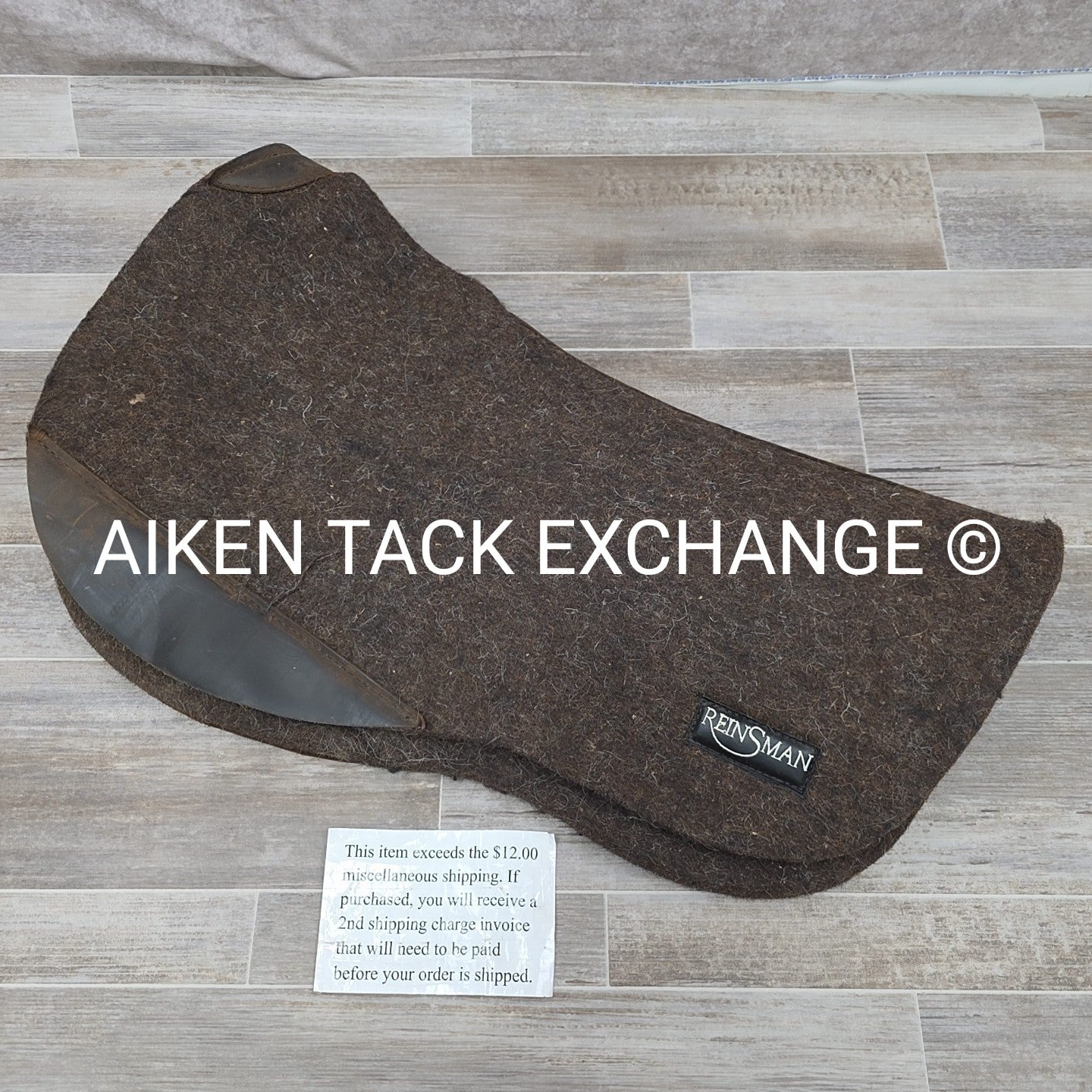 Reinsman Wool Felt Contour Trail Pad