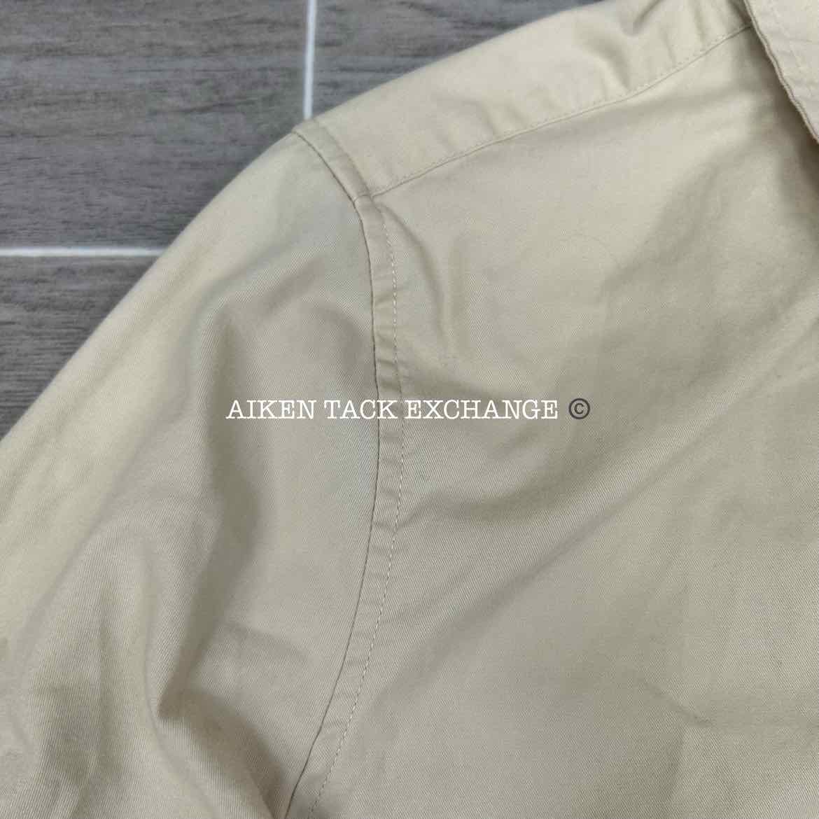 Aiken Hounds Long Sleeve Button Down Top, Size Medium