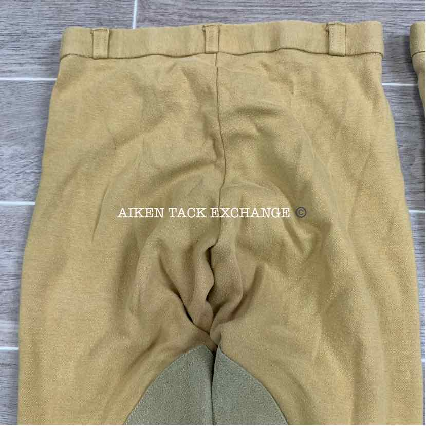 BARGAIN BUNDLE: 2 Pair Ashley Knee Patch Breeches, Size 24 R