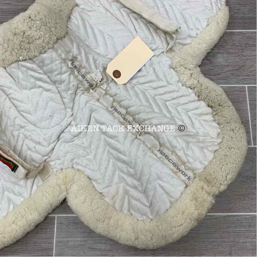 Fleeceworks Sheepskin Contour Saddle Pad