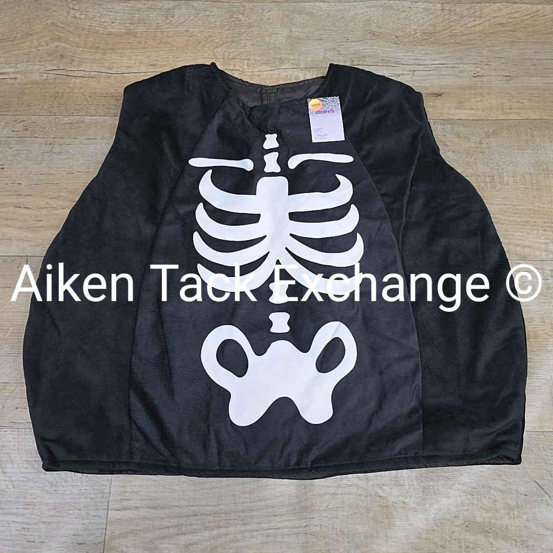 Claire's Children's Halloween Costume: Skeleton, One Size