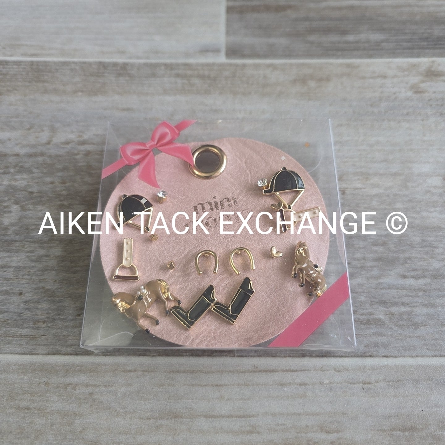 Equestrian Earring Set - 8 Pairs Total