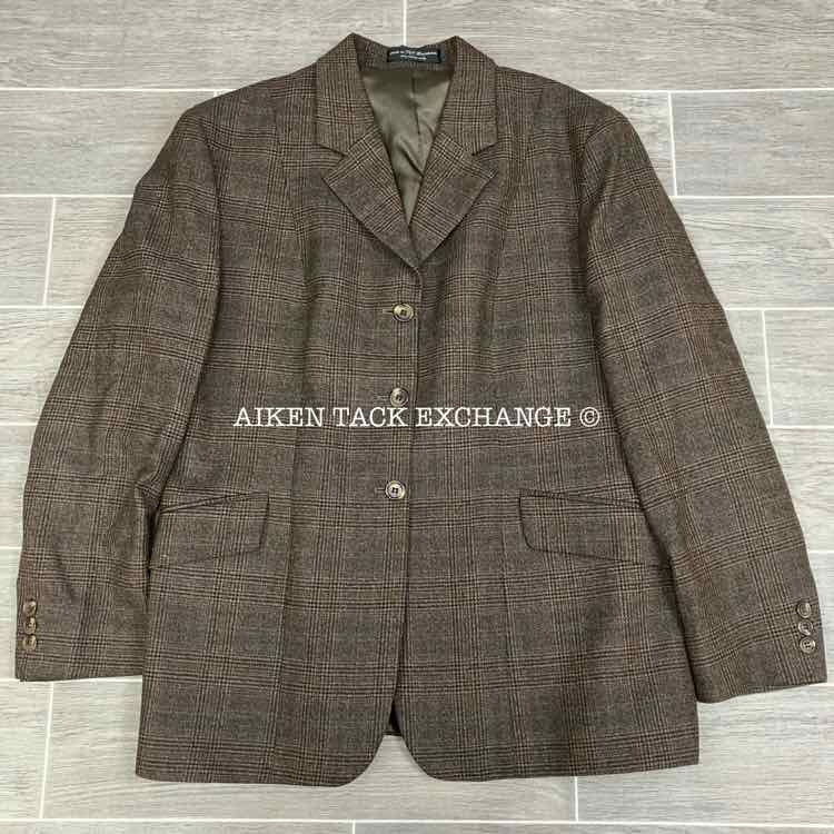 RJ Classics Tweed Hunt Coat, Size 14 R