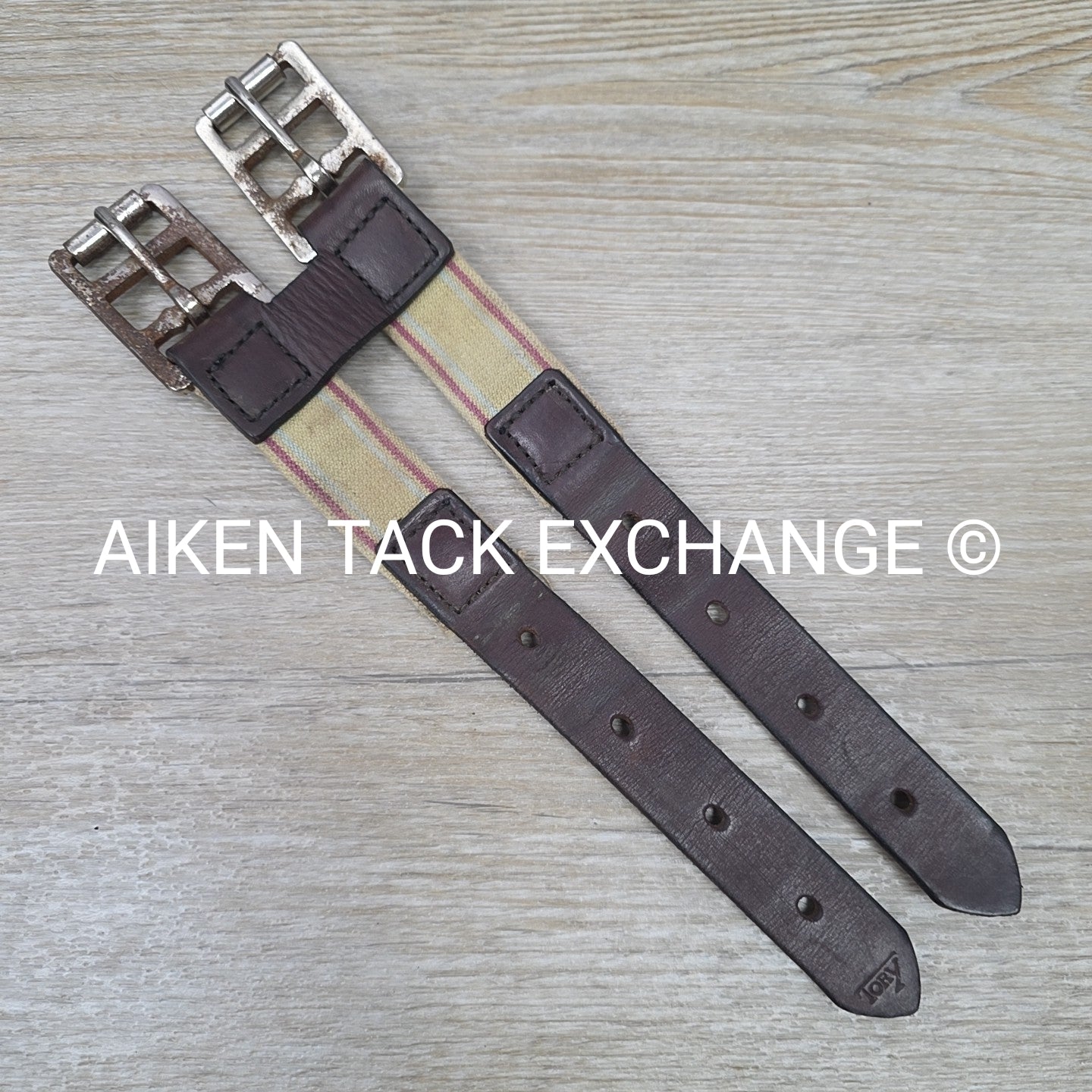 Tory Leather Girth Extender with Elastic
