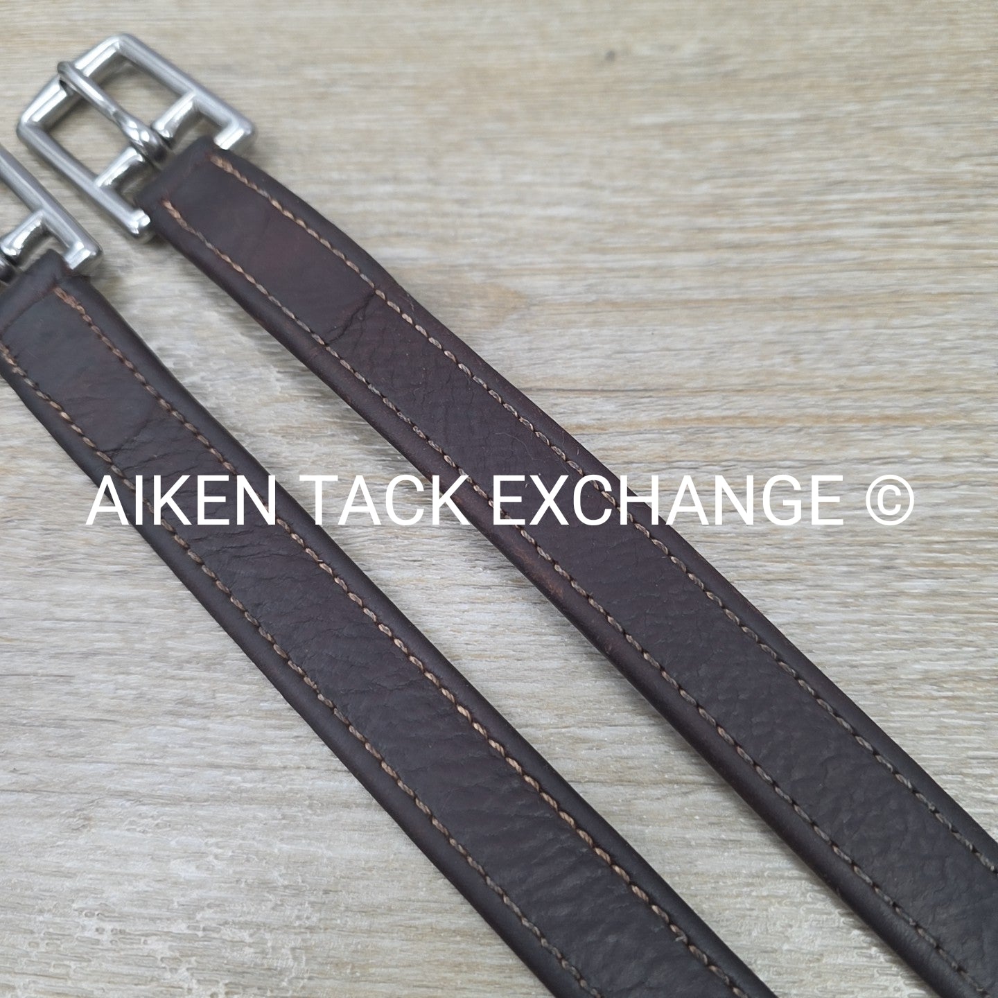 Devoucoux Stirrup Leathers, Brown, 46"