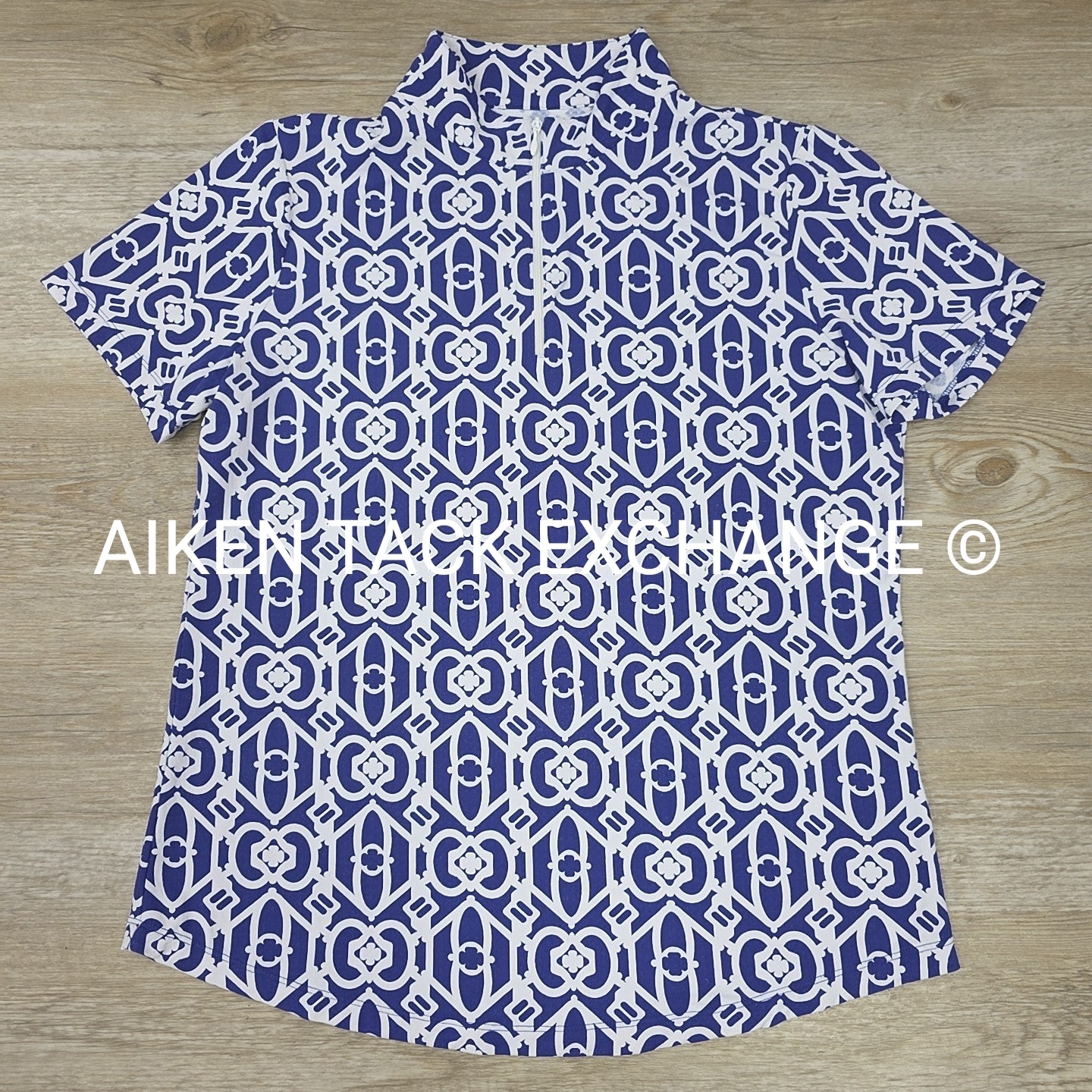 Ibkul Short Sleeve UPF Sun Shirt, Size Large