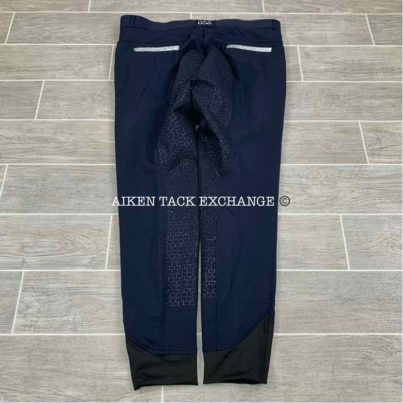 KL Select USG "Meghan" Silicone Grip Full Seat Breeches, Size 32