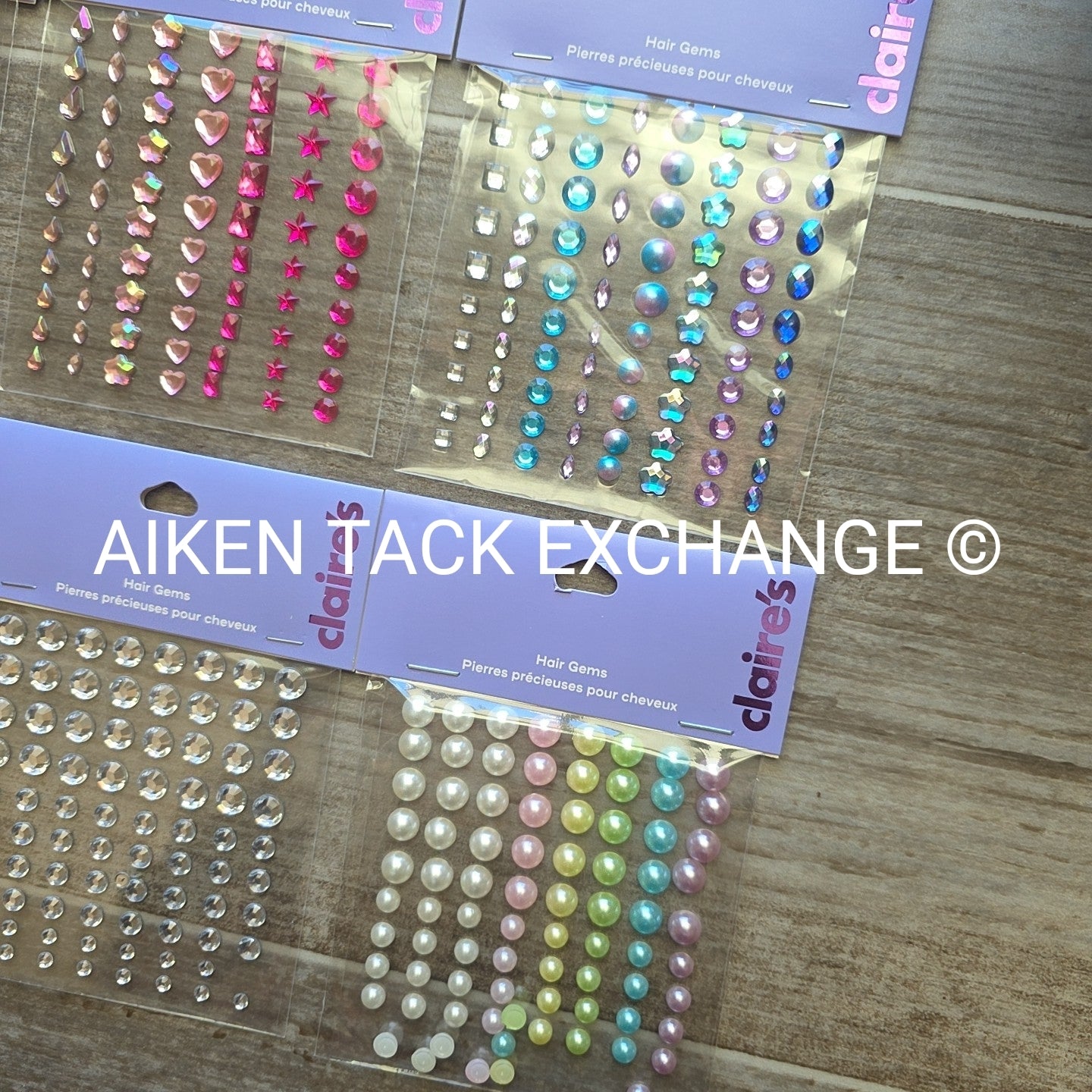 Claire's Hair Gem Sets - 6 Total Sets