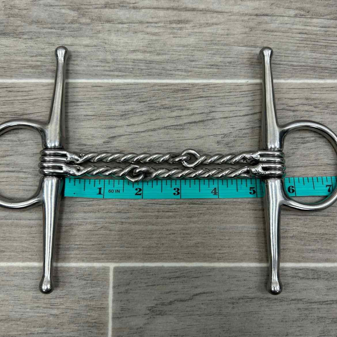 Full Cheek Double Twisted Wire Bit 5"