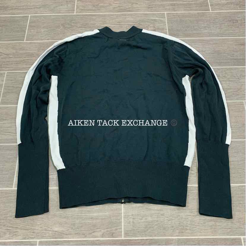 Alessando Albanese Full Zip Sweater, Size Small