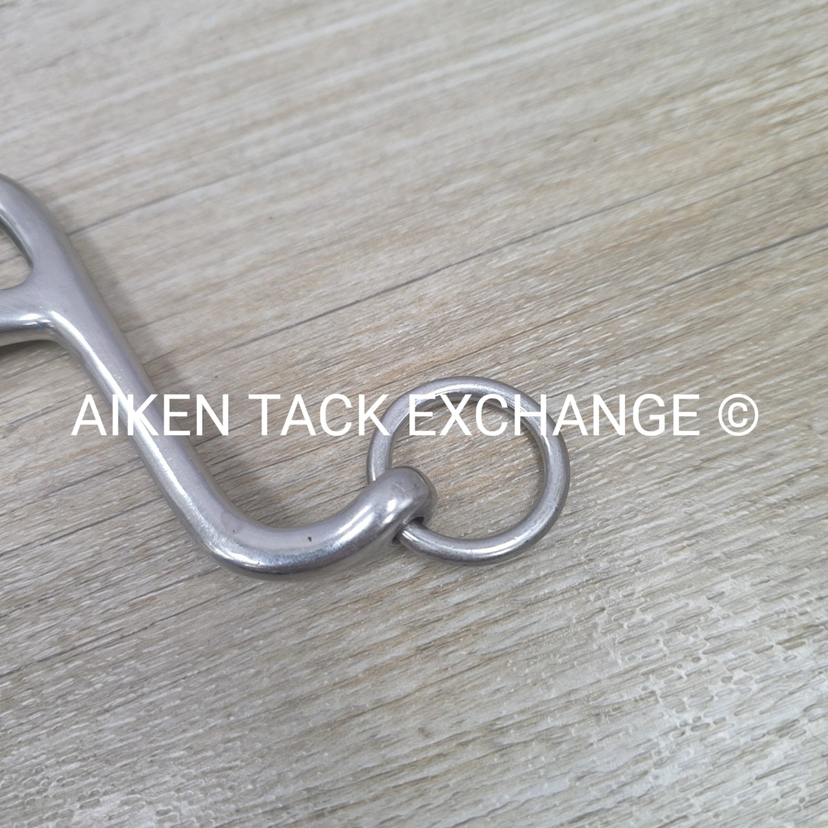 Mullen Mouth Shanked Walking Horse Bit 5"