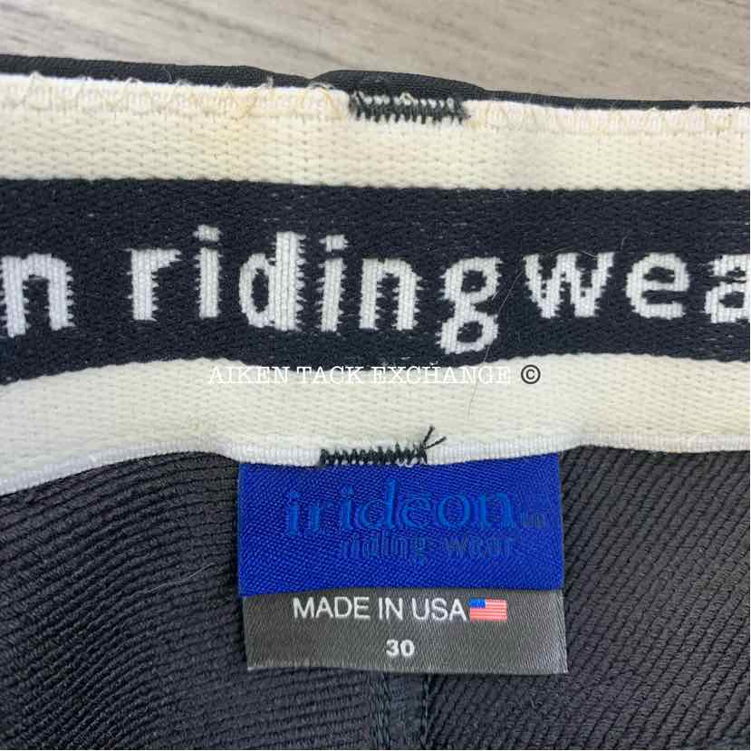 Irideon Knee Patch Breeches, Size 30