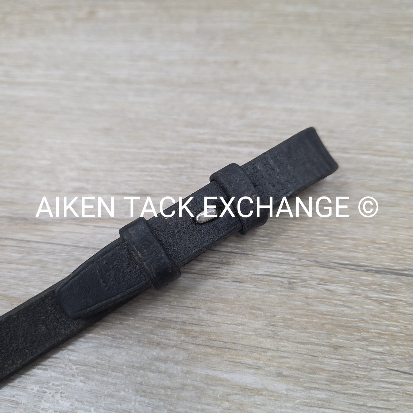 Stubben Rubber Reins, Black, 56"