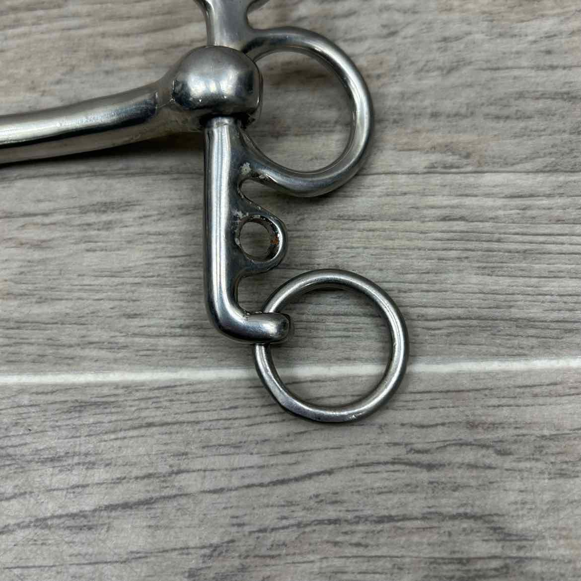Mullen Mouth Pelham Bit 4.75' (No Hooks & Curb Chain)