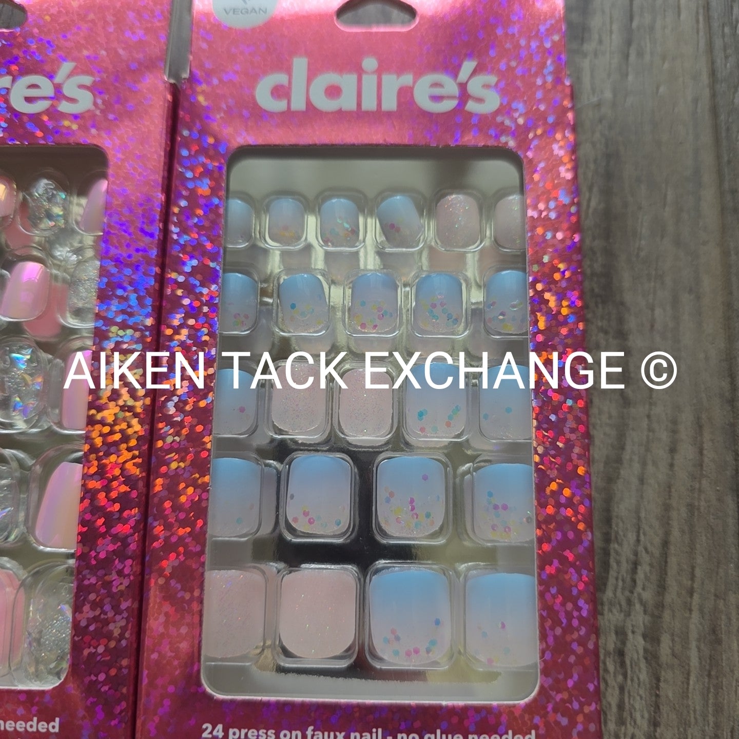 Claire's Press-On Nails (2 Sets) - 24 Count Each (48 Total)