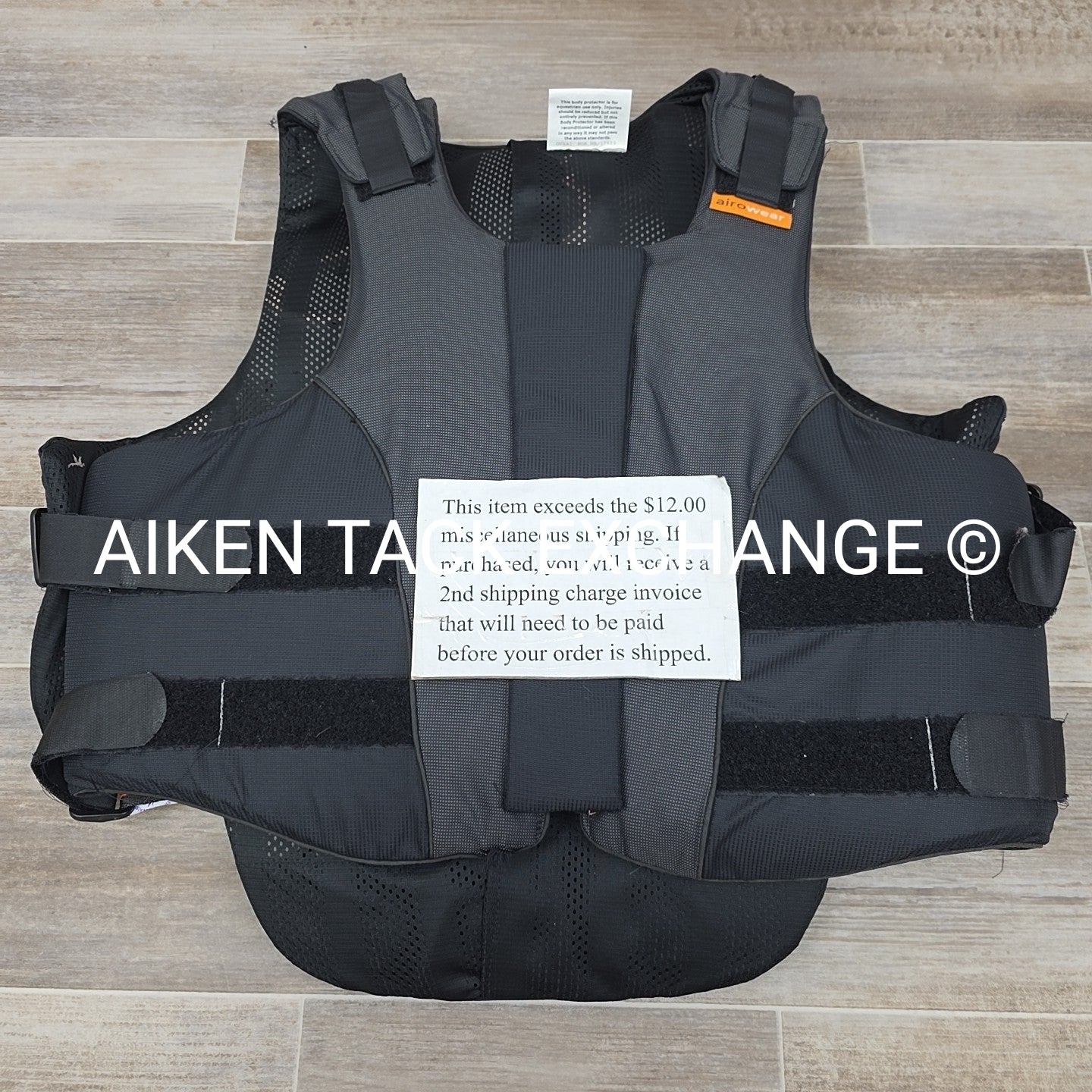 Charles Owen Airowear Outlyne Cross Country Safety Vest, Size Ladies Large