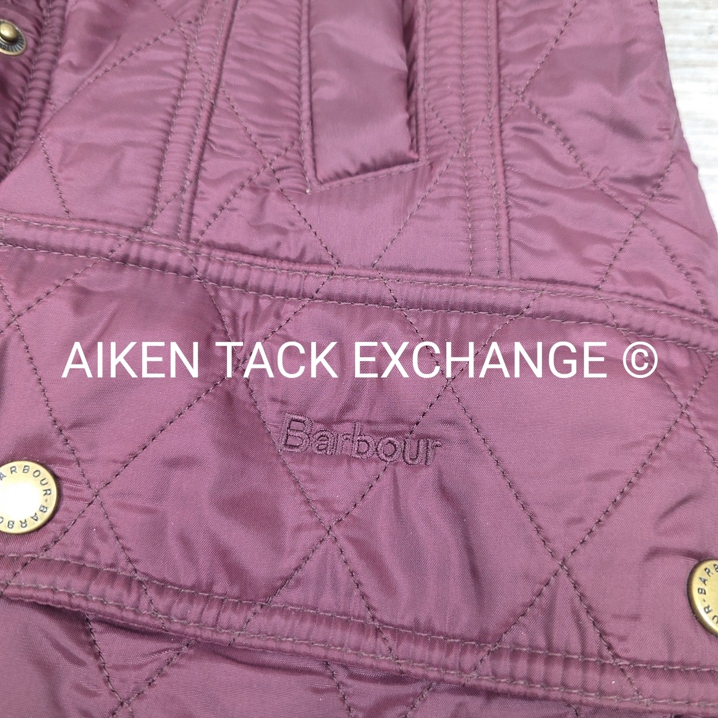 Barbour Beadnell Polarquilt Jacket, Size 6 (has blemishes)
