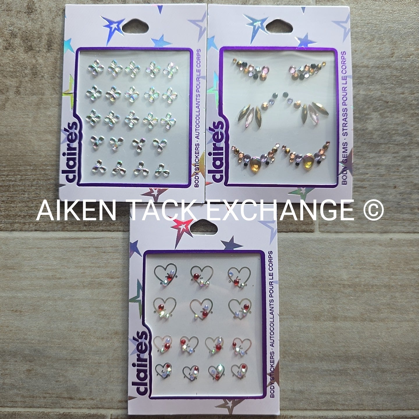 Claire's Body Gems - 3 Total Sets