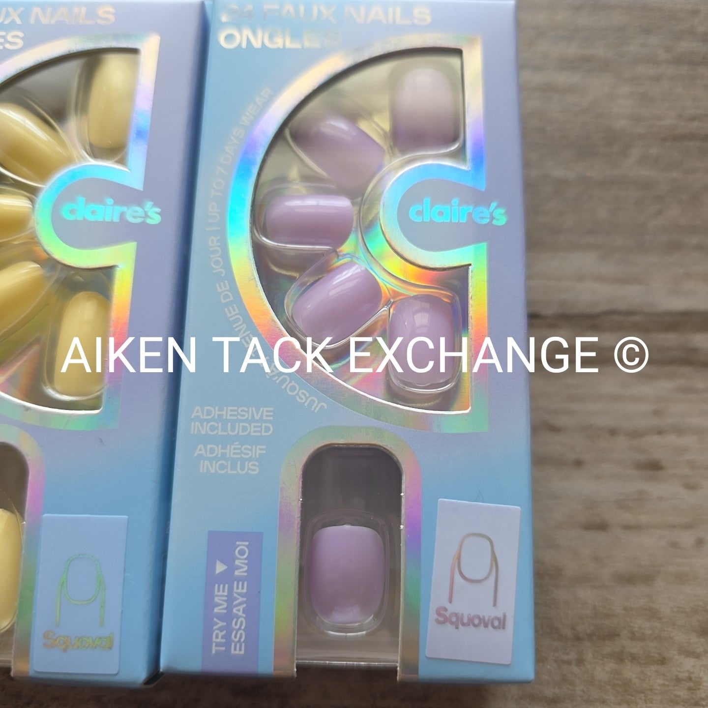 Claire's Press-On Nails (2 Sets) - 24 Count Each (48 Total)
