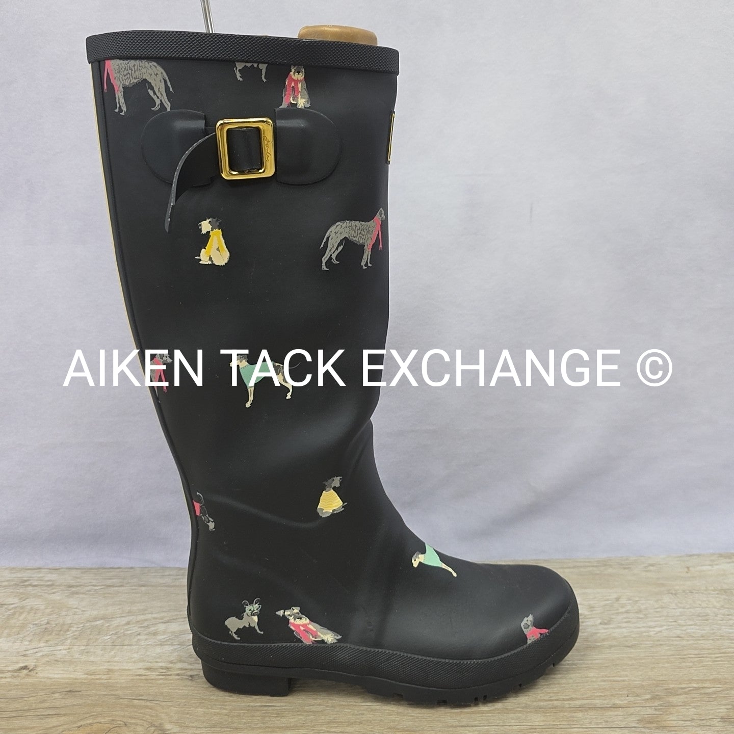 Joules Printed Tall Waterproof Wellies