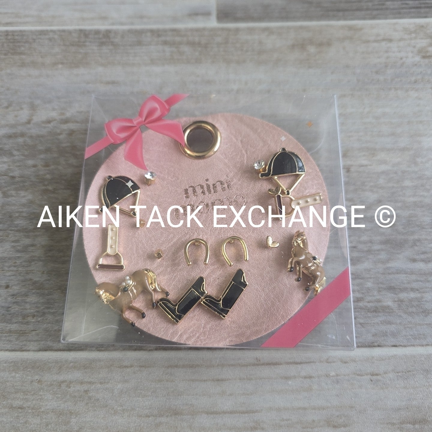 Equestrian Earring Set - 8 Pairs Total