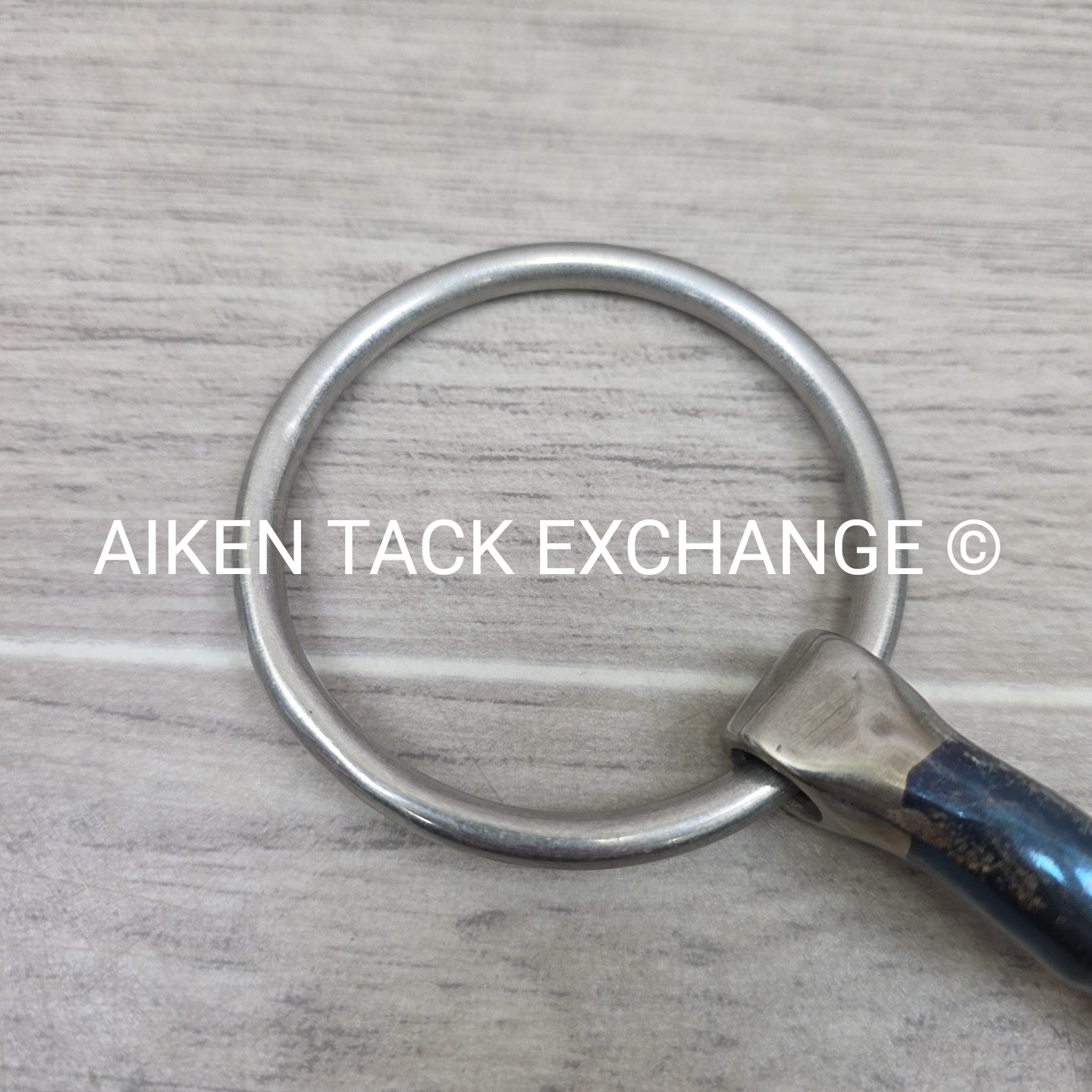 Bombers Bit Loose Ring Elliptical Dressage Control Bit 5.25"