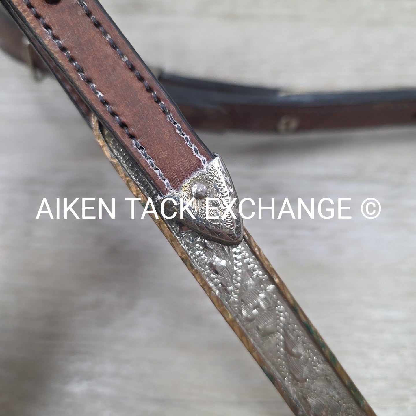 One Ear Headstall, Brown, No Reins