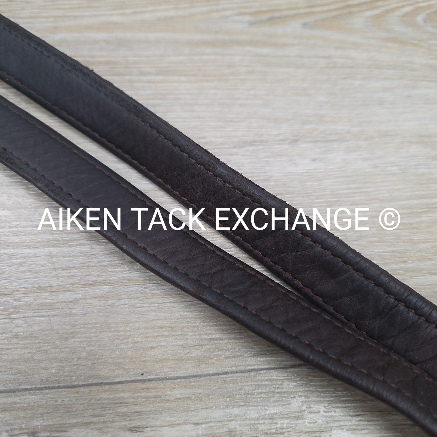 Beval Calfskin Lined Stirrup Leathers, Brown, 48"