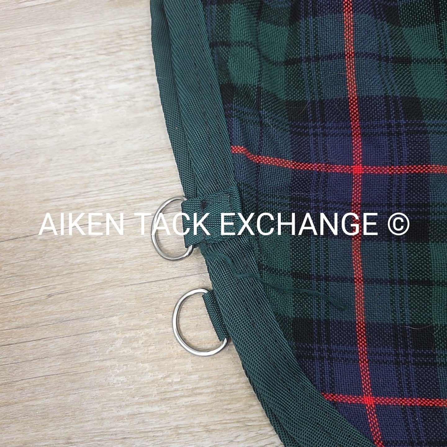 5/A Baker Original Tartan Plaid Stable Sheet, Size 72"