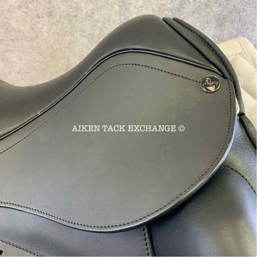2022 MaxFlex Picasu Monoflap Dressage Saddle, 18" Seat, Flex Tree - Extra Wide, Wool Flocked Panels