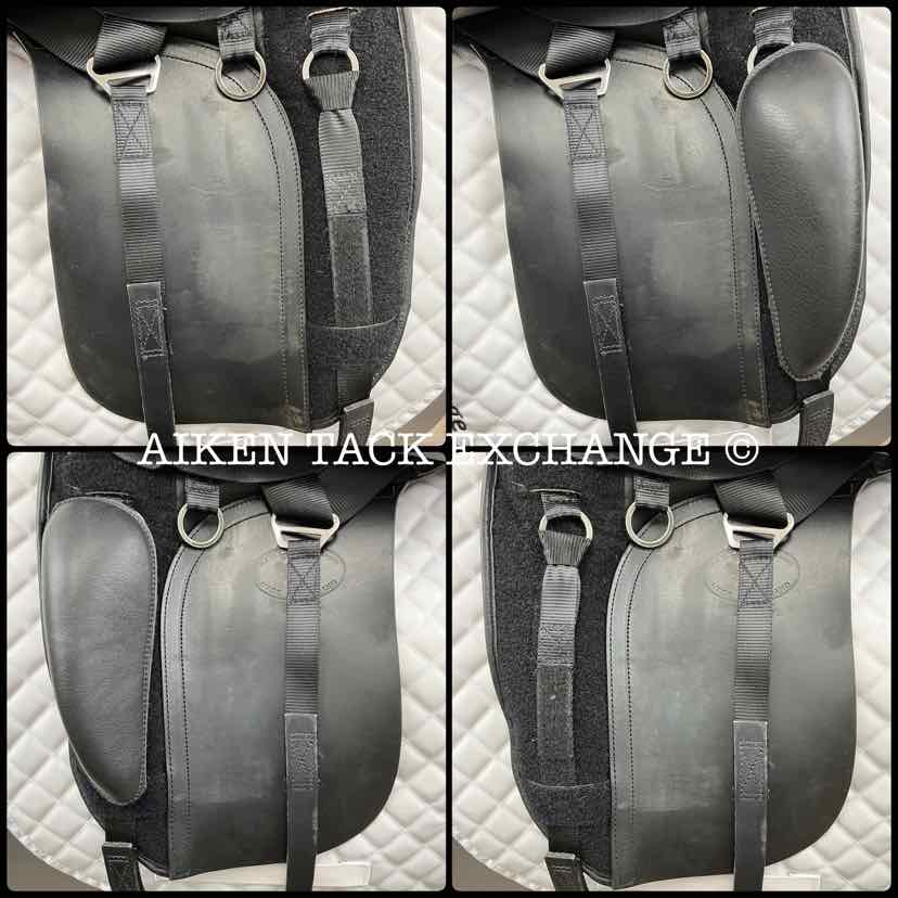 Kent & Masters MDM S-Series Standard Wither Moveable Block Dressage Saddle, 17.5" Seat, Adjustable Tree - Changeable Gullet, Wool Flocked Panels