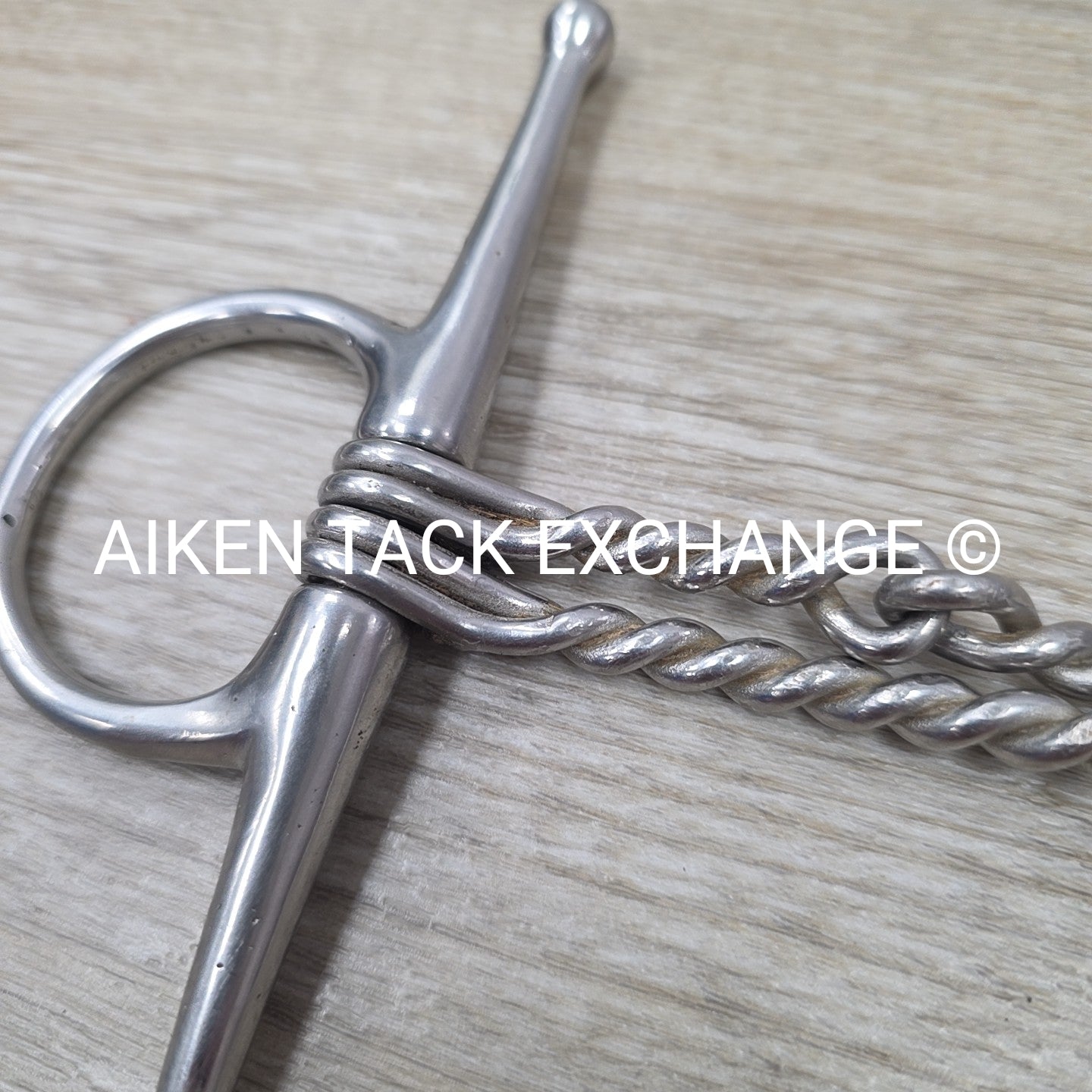 Double Twisted Wire Full Cheek Bit 4.75"