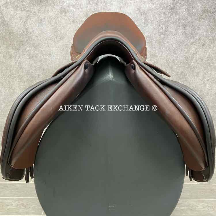 **SOLD** 2007 Prestige Nona Garson Elite Close Contact Jump Saddle, 17" Seat, 33 Tree - Medium (Adjustable), Foam Panels