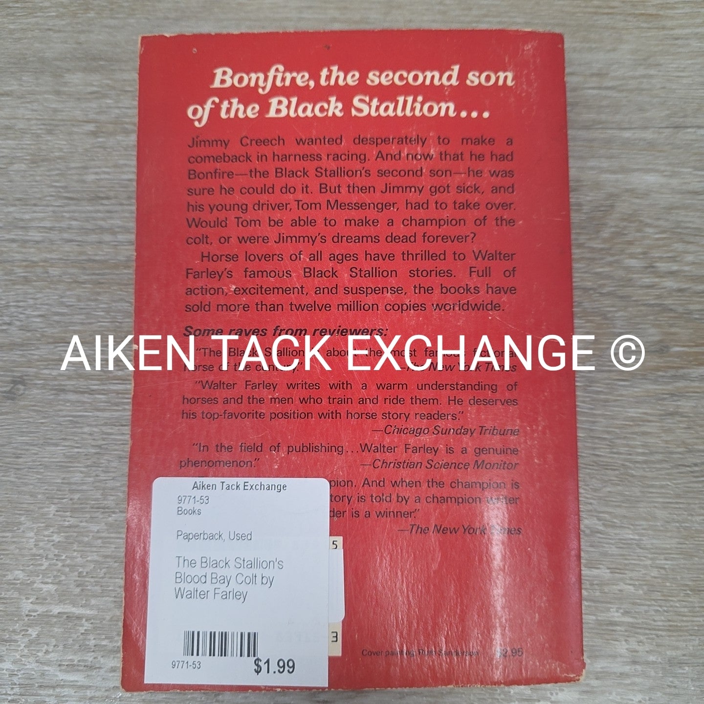 The Black Stallion's Blood Bay Colt by Walter Farley